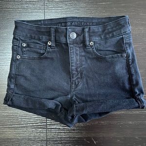 AE Cuffed Denim Shorts Size 2